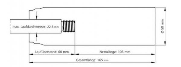 Recknagel ERA STI 3D Schalldämpfer